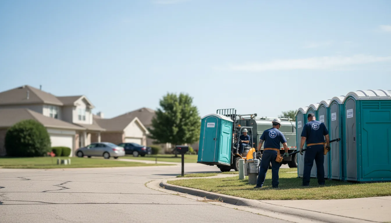 Porta Potty Rental in Red Bud, IL near me